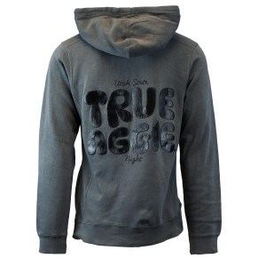 Utah State True Aggie Night Unisex Sweatshirt gray